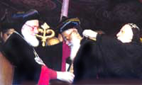 The Patriarch with H.G. Mor Clemis Abraham