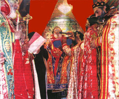 Sunthroniso ceremony at Mar Thoman Church, Kothamangalam